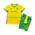 Camisola Norwich City Criança Equipamento Primeiro 2024-2025 Manga Curta